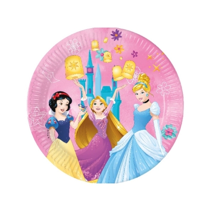 PRINCESS STORY 8 Assiettes 23 cm