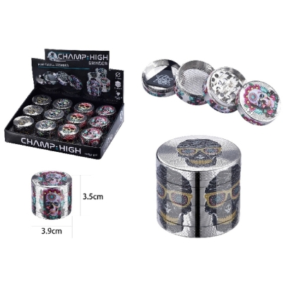 Grinder tête de mort 4 cm