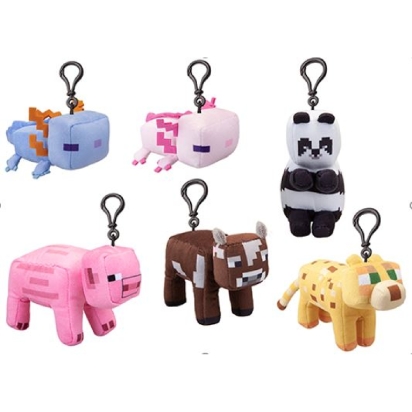 13CM MINECRAFT PLUSH ANIMAL    CLIP ON 6