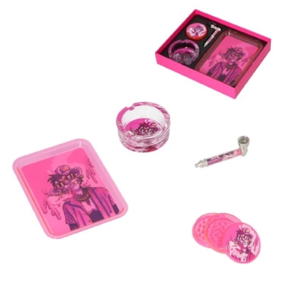 Kit fumeurs Monkey King Rose
