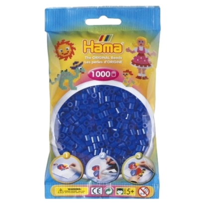 Sac 1000 Perles 36 Bleu Néon