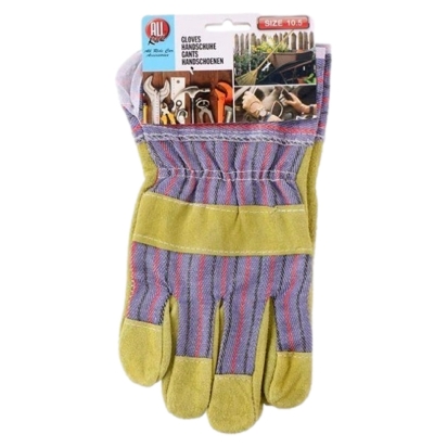 Gants Travail  Allride Jaune Cuir