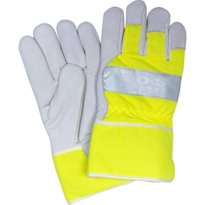 SOS gants cuir véritable