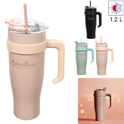 Mug de transport Miami message 1.2L