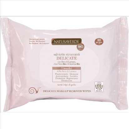 Naturaverde Bio Lingettes Démaquillantes