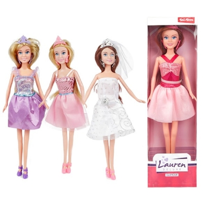 LAUREN Poupée adolescente av diadème en