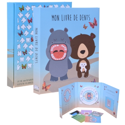 MON LIVRE DE DENTS  L'HIPPO & L'OURS