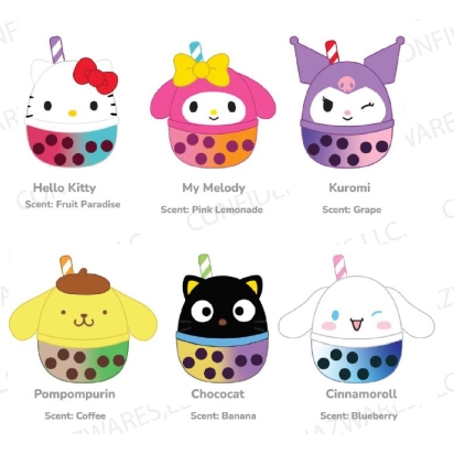 SQSN - Squishmallows Hello Kitty and fri