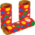 Set 3 serpentin confetti
