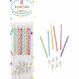20 Bougies + 10 Socles