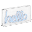 Néon LED à poser Hello 23 x 4 x 12,5 cm