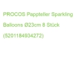 Sparkling Balloons Assiettes en papier F