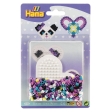 Hama plaque + 350 perles 6ASS