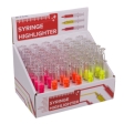 Marqueur fluo seringue 3 couleurs