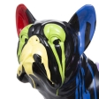 Statue déco chien h50cm