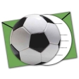 Football 6 Invitations & Enveloppes