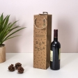 Sac Cadeau Bouteille Kraft