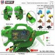 TZ Dino vert avec 4 voitures