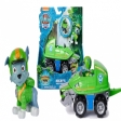 VEHICULE + FIGURINE ROCKY JUNGLE PUPS La