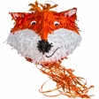 Pinata à ficelles Renard & Marmotte en p