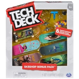 Tech Deck – Skate Shop Bonus Pack 6-pack