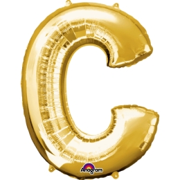 Ballon Foil Minishape Lettre C Or A05