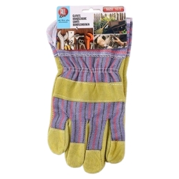 Gants Travail Allride Jaune Cuir