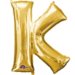 Ballon Foil Minishape Lettre K Or P50