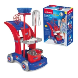Vileda, Chariot ménage maxi, 7 pièces, C