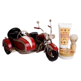 COLLECTION VINTAGE MOTO SIDE CAR ROUGE