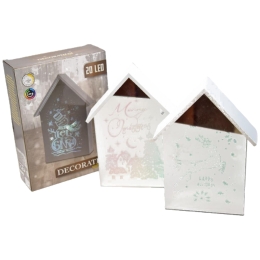 Déco Maison Mirroir 20 Led 25Cm