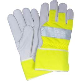 SOS gants cuir véritable