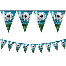 Soccer Fans Bannière triangulaire en pap