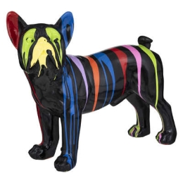 Statue déco chien h50cm