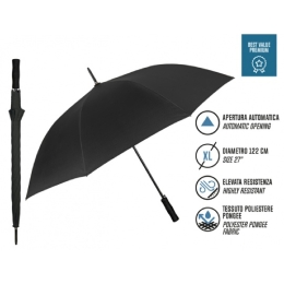 Parapluie canne homme automatique