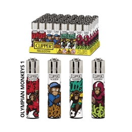 Briquets (E=48) CLIPPER olympian monkeys