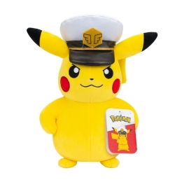 Pokémon - 20cm Plush - Captain Pikachu