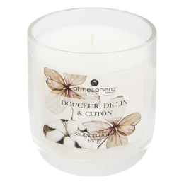 Bougie parfumée Oudy 200g douceur de lin